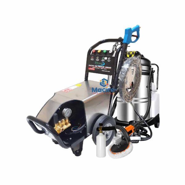 4000Psi Milano Carwash Kit - 80L 5in1 Carpet Sofa Cleaner & Buffing Machine
