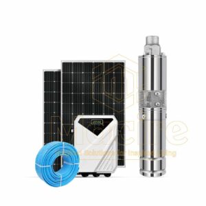 47m 3500L/Hr 3" Solar Water Pump Kit with Panels + Cable 3DPC3.5-47-48-400 DC 48V 400W Submersible Borehole Deep Well pump with Mppt Controller...