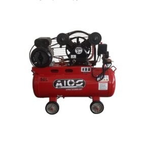 50 Litres Aico Japan Electric Belt Driven Compressor Double Piston