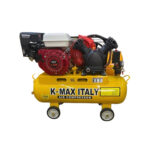 50l Petrol Driven Double Piston 8 Bar 116psi Pressure 7.5hp Engine