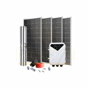 56m 6000L/Hr 4" Solar Water Pump Kit with Panels 4DPC6-56-48-750 DC 48V 750W Submersible Borehole Deep Well pump with Mppt Controller Trunsun