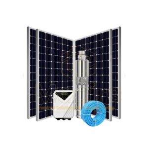56m 750w Solar Borehole Pump Kit 6000L/H - Trunsun 4DPC6-56-48-750 DC 48v