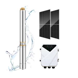 56m 750w Trunsun DC Borehole Pump - 6000L/H 48v 4DPC6-56-48-750 - Solar Water Pump