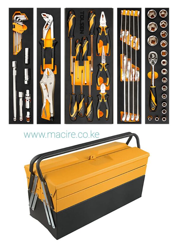 60 PIECES TOLSEN TOOLS SET