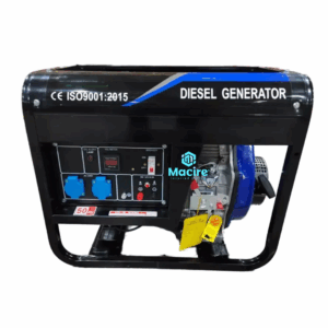 6.6Kva 1-Phase Premier Open Diesel Generator - Heavy-Duty Design