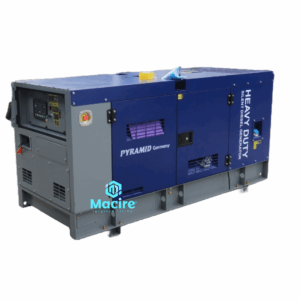 88Kva 3Ph Pyramid Water Cooled Silent Diesel Generator with ATS – Blue Heavy Duty Three Phase - Germany Technology