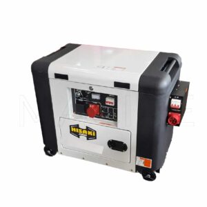 9.37Kva Hisaki Diesel Silent Generator 3Phase Heavy Duty with ATS