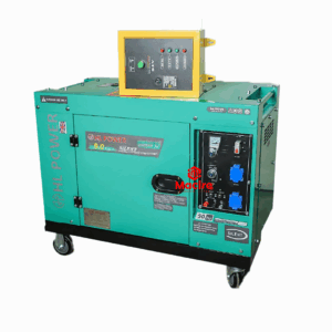9Kva 1ph HL Power UK Silent Diesel Generator - Single Phase With ATS - Heavy Duty Design
