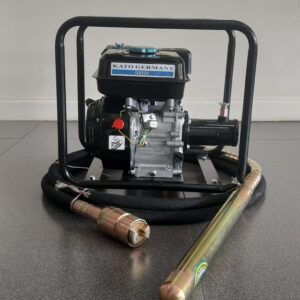 Poker Vibrator K-Power Germany + Poker 45mm – Petrol 7.5Hp Engine Square Body- Portable and durable