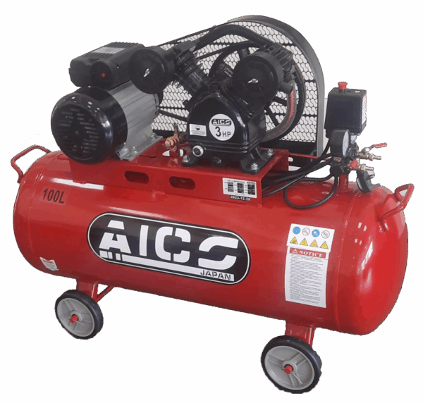 Aico Japan 200 Liters Air Compressor 2 Piston Electric - Heavy Duty