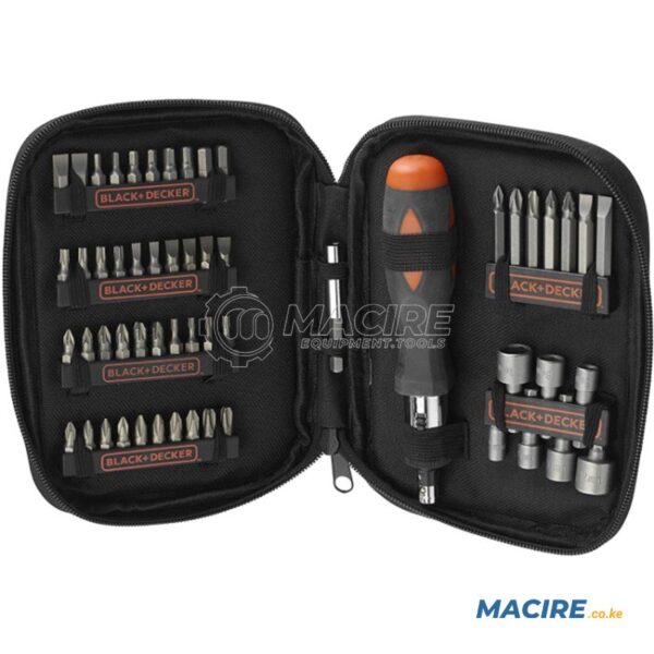 BLACK+DECKER A7104-XJ 56-PC DRILLING & DRIVING SET