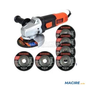 BLACK+DECKER G720P-B5 ANGLE GRINDER 115MM+ DISCS 820W