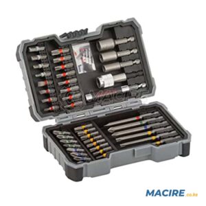 BOSCH BIT SCREW & NUT 43PC SET (2607017164)