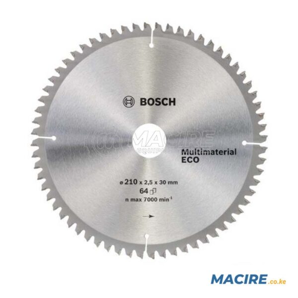 BOSCH CIRCULAR SAW BLADE MULTI MATERIAL 190X2.4X30 54T (2608640509)