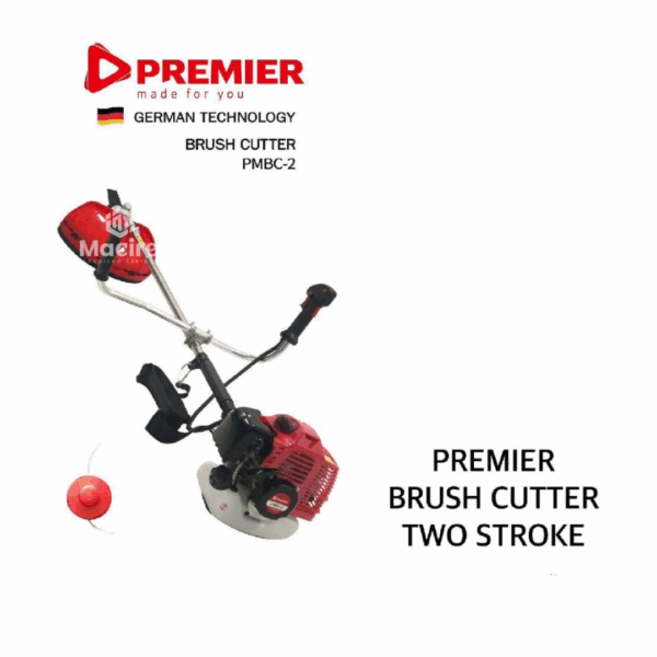 Brush Cutter Premier 2 Stroke - Adjustable Cutting Height & Durable Blade
