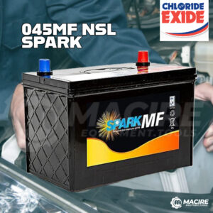 Chloride 045MF NSL Spark Free Maintenance Car battery