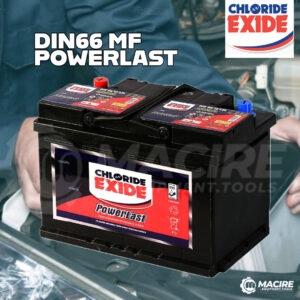 Chloride Exide DIN66 MF POWERLAST Free Maintenance Car Battery