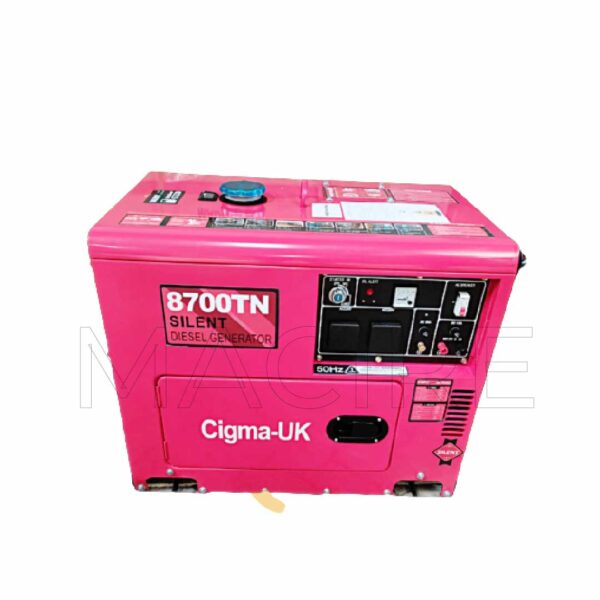 Cigma-Uk Silent Diesel Generator 8700TN 7.5KVA