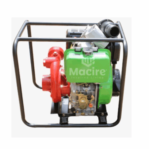 Easter Special! 14hp Rhino Japan Diesel Water Pump 3" 110m 65m3/Hr - Green High Pressure Rope Start