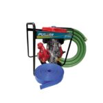 Irrigation kit! 10hp 2" Pulsar Diesel Water Pump + 100m Lay flat PVC Pipes + 10m Suction Pipe - 85m 55m3/Hr