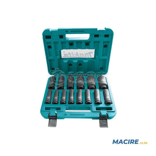 MAKITA B-52308 SOCKET IMPACT 1/2” DR. 14PC SET