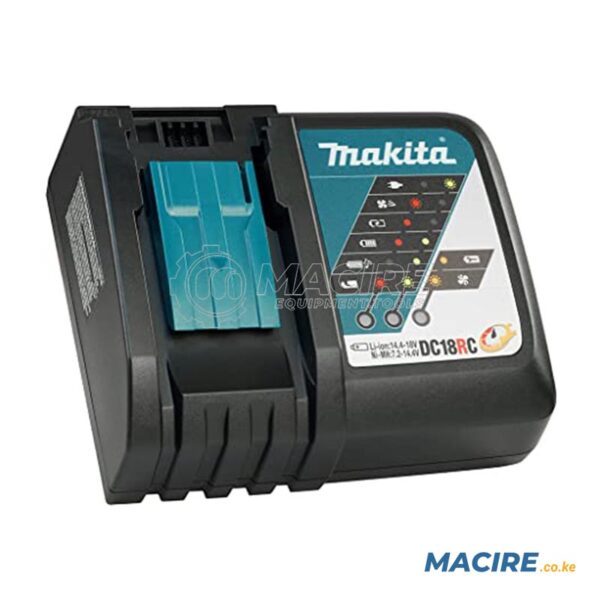 MAKITA DC18RC CORDLESS CHARGER SINGLE PORT 18V