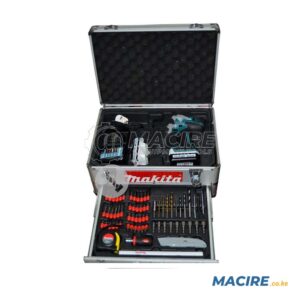 MAKITA DF347DWE X1 CORDLESS DRILL 14.4V + 67PC ACCESSORIES
