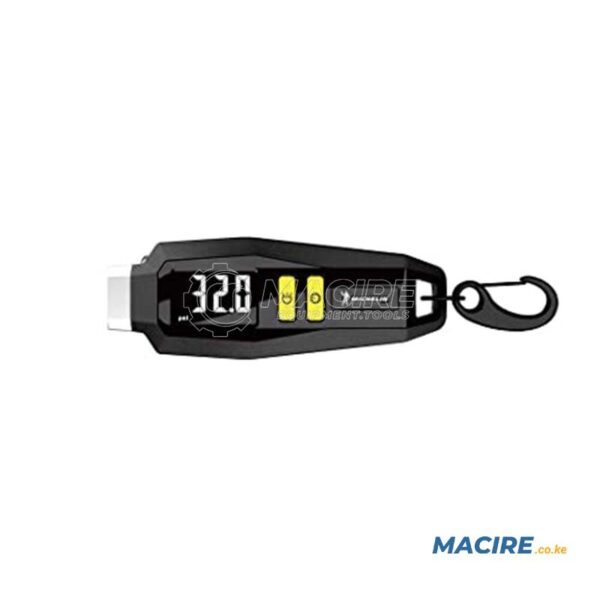 MICHELIN CAE-12290 DIGITAL TYRE PRESSURE GAUGE WITH KEY RING