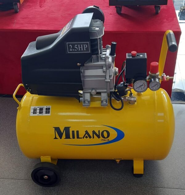 Milano Italia 200liters Air Compressor Double piston – Heavy Duty