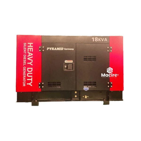 New Model! 18Kva Pyramid Germany Silent Generators with ATS - Water Cooled Diesel 4 Cylinder