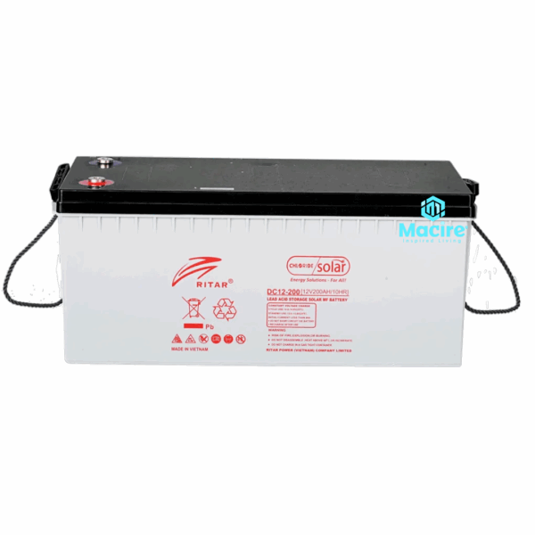 Original! 200ah 12v Ritar DC12-200 Chloride Exide Solar Battery