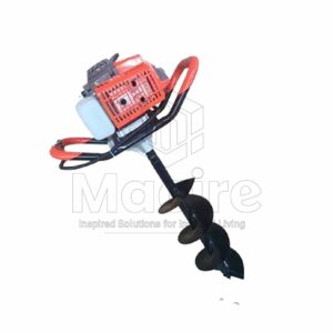 Premier Earth Auger With Free Drill Bits Fence Hole Digger 2 Stroke Petrol Engine