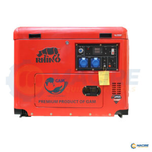 Rhino 10.5 Kva Diesel Silent Generator 10000w Single phase WITH ATS