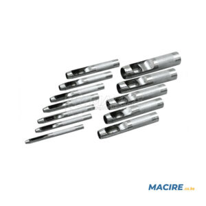 ROLSON PUNCH HOLLOW SET 12-PCS 1/8"-3/4"