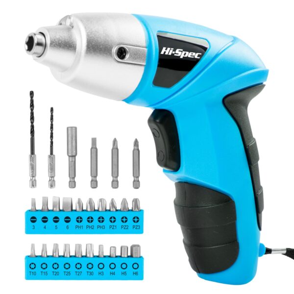 Silverline Screwdriver Cordless 3.6v Li-ion + 100-pc Bits