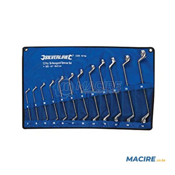 SILVERLINE SPANNER DEEP RING 12-PCS SET 6-32MM