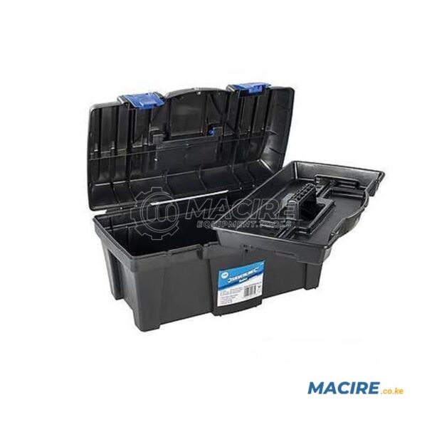 SILVERLINE TOOLBOX PLASTIC 18.4”