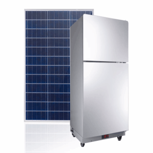 Solar Fridge 128L12/24V DC Solar Refrigerator Two Doors Portable