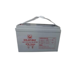 Solarmax Solar Battery 150AH Solar Battery - Grey