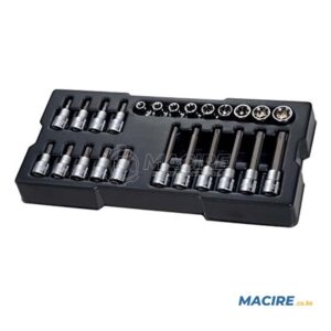 STANLEY 1/2" DR. SOCKET SET 24-PCS TORX MODULE