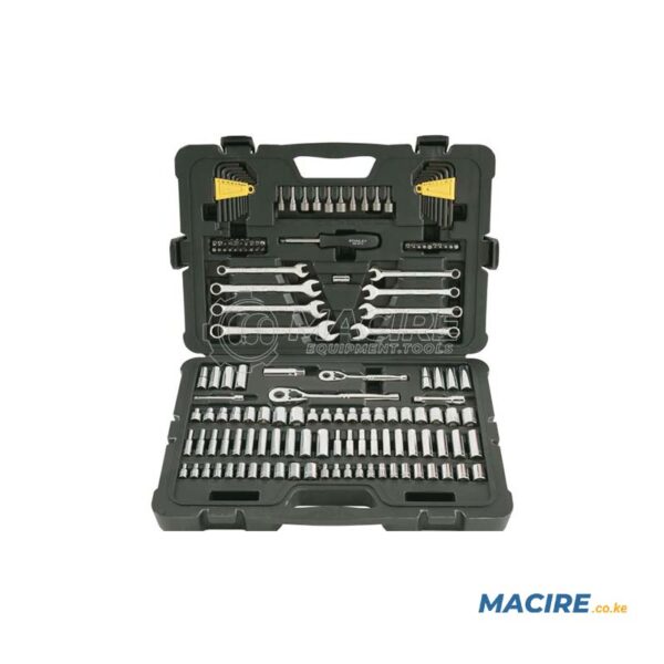 STANLEY 1/4" & 3/8" DR. SOCKET SET 145-PCS
