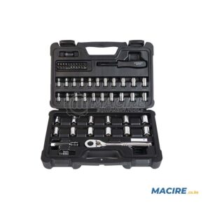 STANLEY 1/4" & 3/8" DR. SOCKET SET 60-PCS