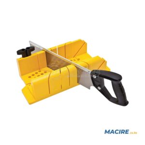STANLEY MITRE BOX WITH SAW AND CLAMP