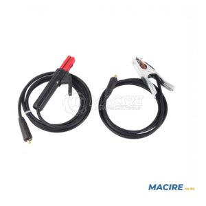STANLEY WELDING EARTH CLAMP + ELECTRODE HOLDER 1.8MTRS X 25MM