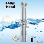 TLAC 440m Head Submersible Pump 5.5kW 7.5HP 5800liter Per Hour