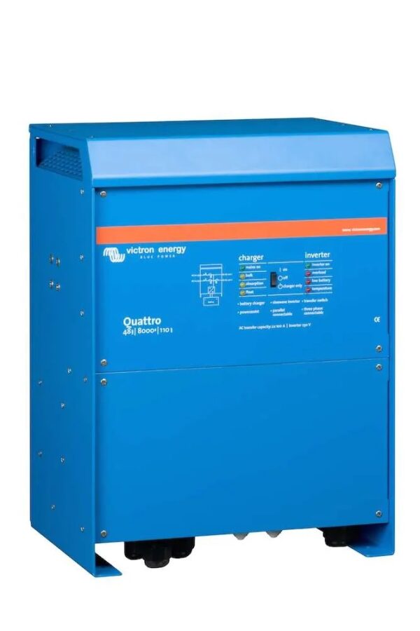 Victron Quattro 8000w 80A 24/48V Inverter charger