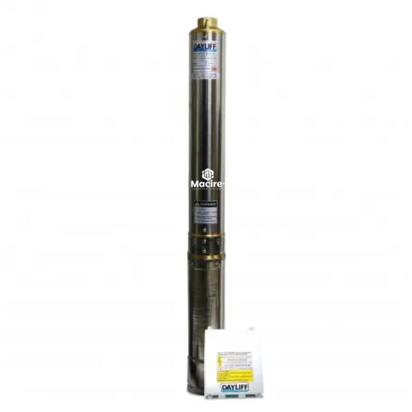 0.37kw Dayliff Dsd 3/7 1ph Cw 30m Cable & F/switch - Macire