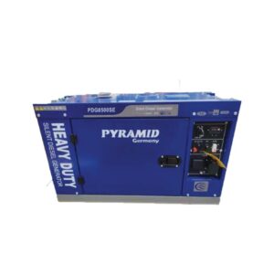 12.5Kva 1Ph Pyramid Silent Diesel Generator with ATS Blue - Air Cooled Heavy Duty Single Phase - Germany Technology