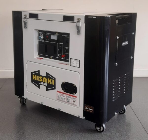 12.5Kva Hisaki Diesel Silent Generator 3Phase Heavy Duty with ATS