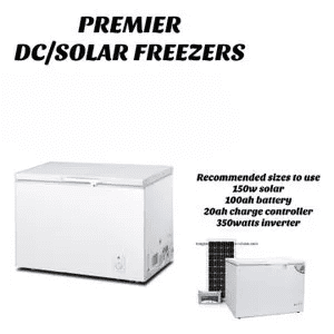 150litres Dc Premier Solar Chest Freezer